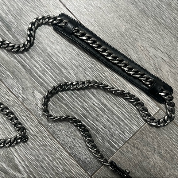 Prada Rhinestone Embellished Diagramme Quilted Camera Bag BLK Leather Cristal - Picture 10 of 17